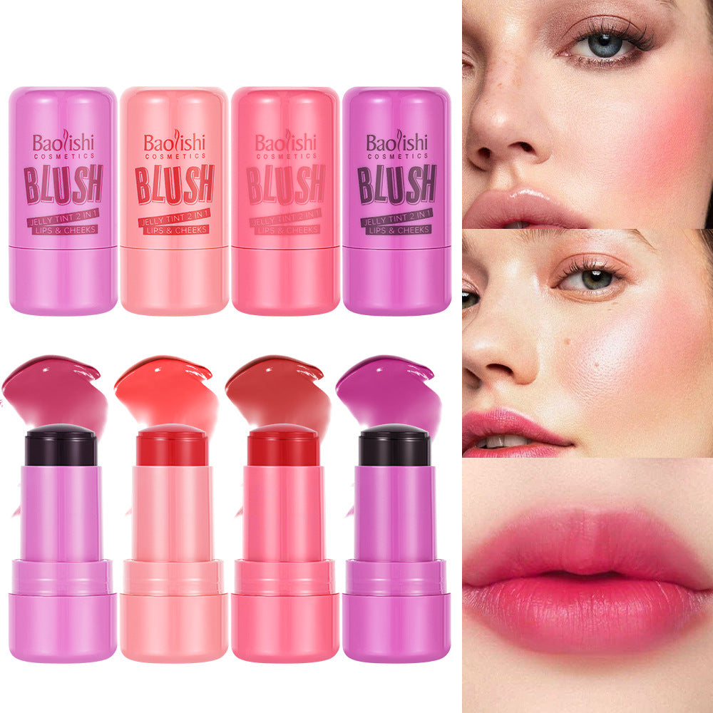 Jelly Blush Makeup Paste Shimmer Natural
