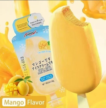 Pick Me Cream Iced Jelly Pudding Mango Melon Strawberry 3 Flavor Sweet Snack Dessert For Hot Days