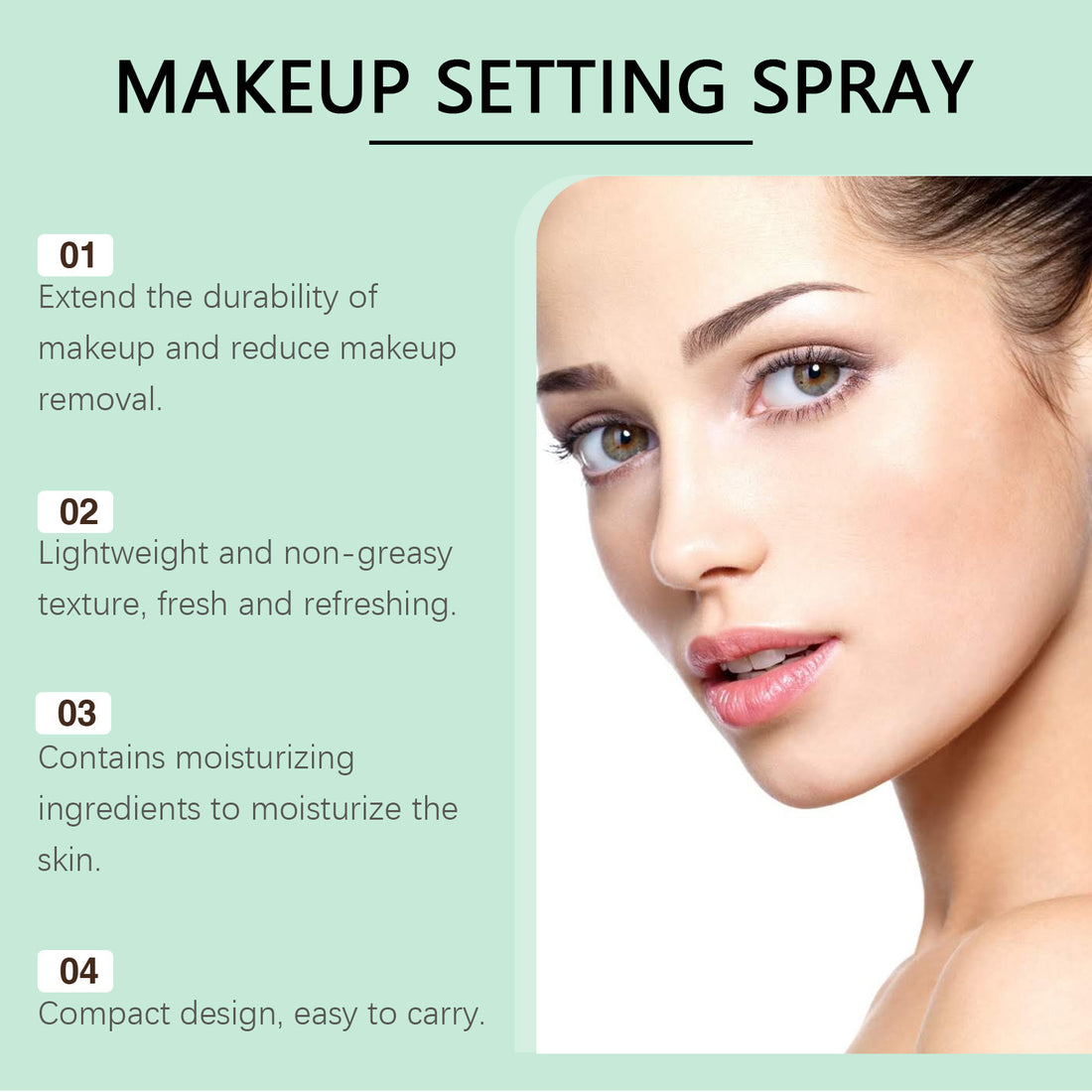 Moisturizing Makeup Mist Spray Long-lasting